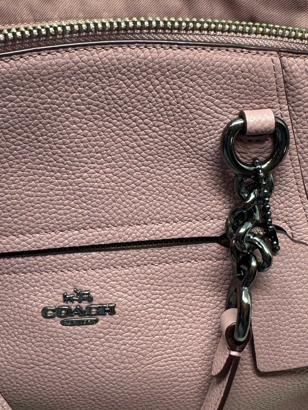 Coach Edie Shoulder Bag 31 in Pebble Leather